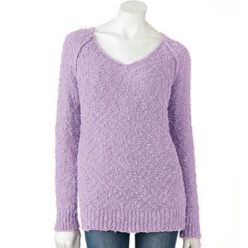 Oversized Purple Sweater NWT